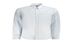 GUESS JEANS CAMICIA MANICHE LUNGHE UOMO AZZURRO