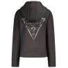 GUESS JEANS FELPA CON ZIP DONNA NERO