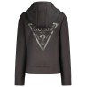 GUESS JEANS FELPA CON ZIP DONNA NERO
