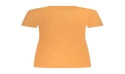 PEPE JEANS T-SHIRT MANICHE CORTE DONNA ARANCIO