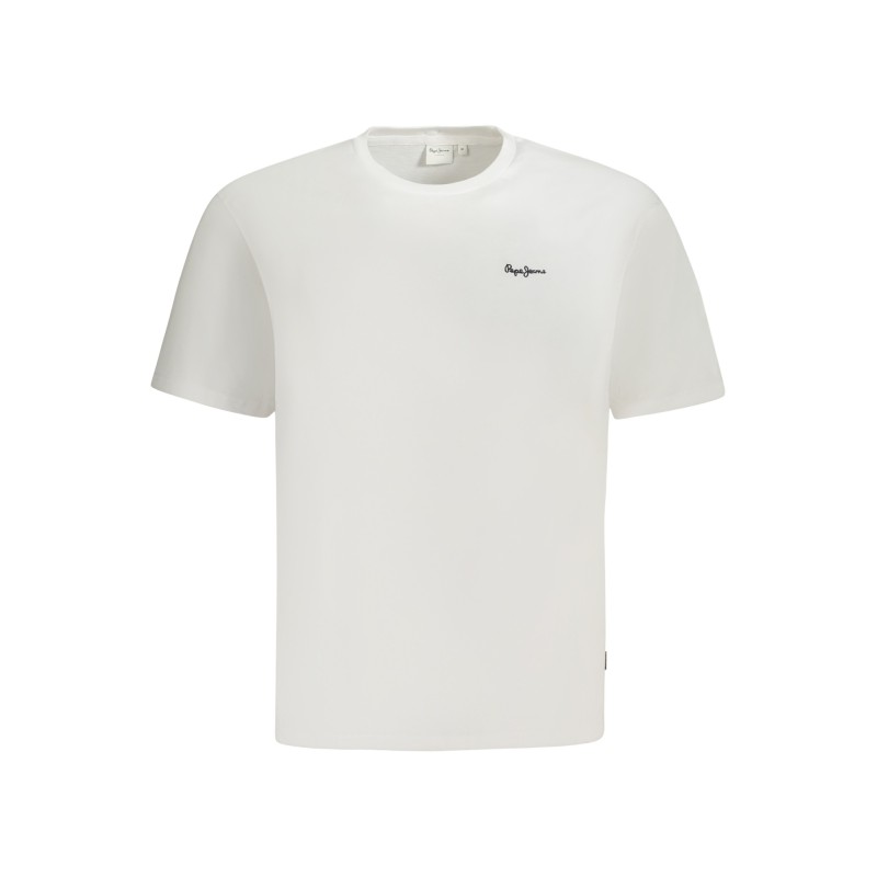 PEPE JEANS T-SHIRT MANICHE CORTE UOMO BIANCO PEPE JEANS T-SHIRT MANICHE CORTE UOMO BIANCO
