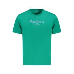 PEPE JEANS T-SHIRT MANICHE CORTE UOMO VERDE