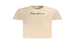PEPE JEANS T-SHIRT MANICHE CORTE UOMO BEIGE