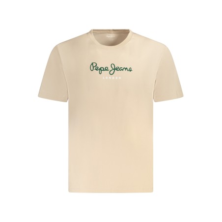 PEPE JEANS T-SHIRT MANICHE CORTE UOMO BEIGE