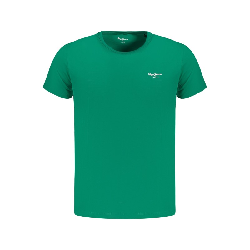 PEPE JEANS T-SHIRT MANICHE CORTE UOMO VERDE PEPE JEANS T-SHIRT MANICHE CORTE UOMO VERDE
