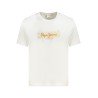 PEPE JEANS T-SHIRT MANICHE CORTE UOMO BIANCO