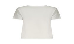 PEPE JEANS T-SHIRT MANICHE CORTE DONNA BIANCO