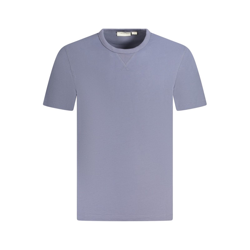 CALVIN KLEIN T-SHIRT MANICHE CORTE UOMO BLU
