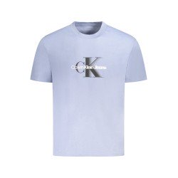 CALVIN KLEIN T-SHIRT MANICHE CORTE UOMO BLU