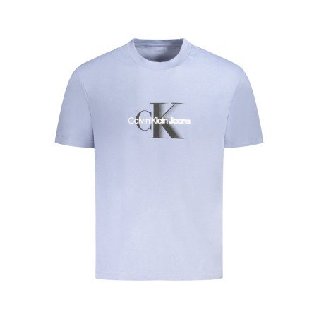 CALVIN KLEIN T-SHIRT MANICHE CORTE UOMO BLU