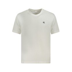 CALVIN KLEIN T-SHIRT MANICHE CORTE UOMO BIANCO