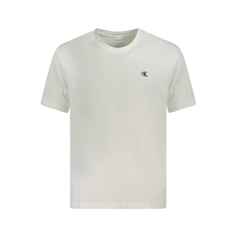 CALVIN KLEIN T-SHIRT MANICHE CORTE UOMO BIANCO CALVIN KLEIN T-SHIRT MANICHE CORTE UOMO BIANCO