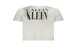 CALVIN KLEIN T-SHIRT MANICHE CORTE UOMO BIANCO