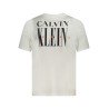 CALVIN KLEIN T-SHIRT MANICHE CORTE UOMO BIANCO