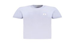 CALVIN KLEIN T-SHIRT MANICHE CORTE UOMO AZZURRO