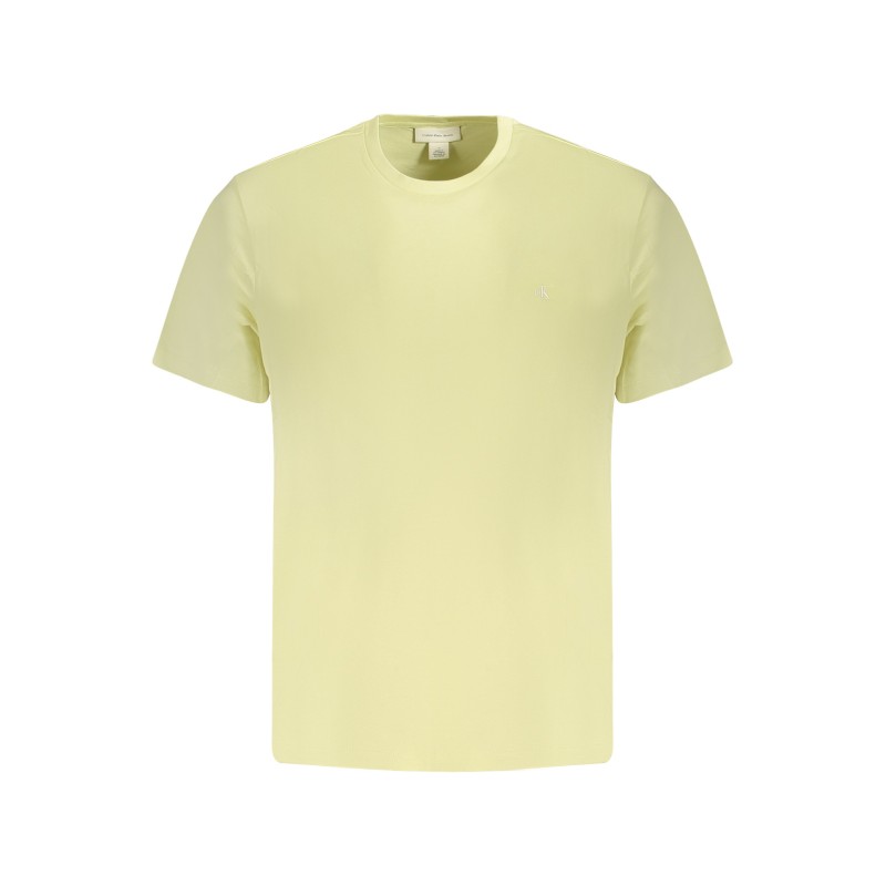 CALVIN KLEIN T-SHIRT MANICHE CORTE UOMO GIALLO CALVIN KLEIN T-SHIRT MANICHE CORTE UOMO GIALLO