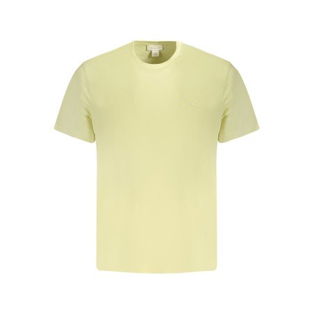 CALVIN KLEIN T-SHIRT MANICHE CORTE UOMO GIALLO