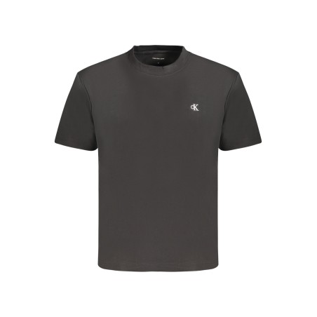 CALVIN KLEIN T-SHIRT MANICHE CORTE UOMO NERO