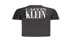 CALVIN KLEIN T-SHIRT MANICHE CORTE UOMO NERO