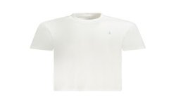 CALVIN KLEIN T-SHIRT MANICHE CORTE UOMO BIANCO