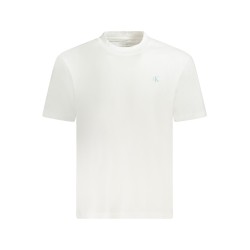 CALVIN KLEIN T-SHIRT MANICHE CORTE UOMO BIANCO