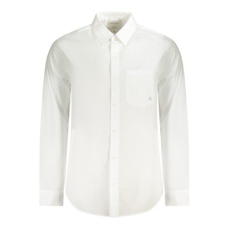 CALVIN KLEIN CAMICIA MANICHE LUNGHE UOMO BIANCO