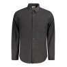 CALVIN KLEIN CAMICIA MANICHE LUNGHE UOMO NERO