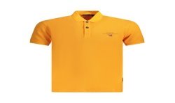 NAPAPIJRI POLO MANICHE CORTE UOMO ARANCIO