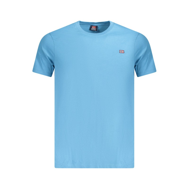 NORWAY 1963 T-SHIRT MANICHE CORTE UOMO AZZURRO NORWAY 1963 T-SHIRT MANICHE CORTE UOMO AZZURRO