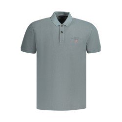 NAPAPIJRI POLO MANICHE CORTE UOMO GRIGIO