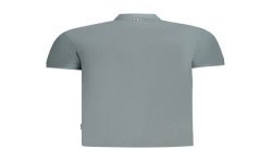 NAPAPIJRI POLO MANICHE CORTE UOMO GRIGIO