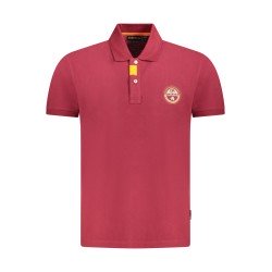 NAPAPIJRI POLO MANICHE CORTE UOMO ROSSO
