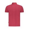 NAPAPIJRI POLO MANICHE CORTE UOMO ROSSO