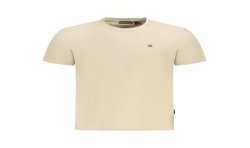 NAPAPIJRI T-SHIRT MANICHE CORTE UOMO BEIGE