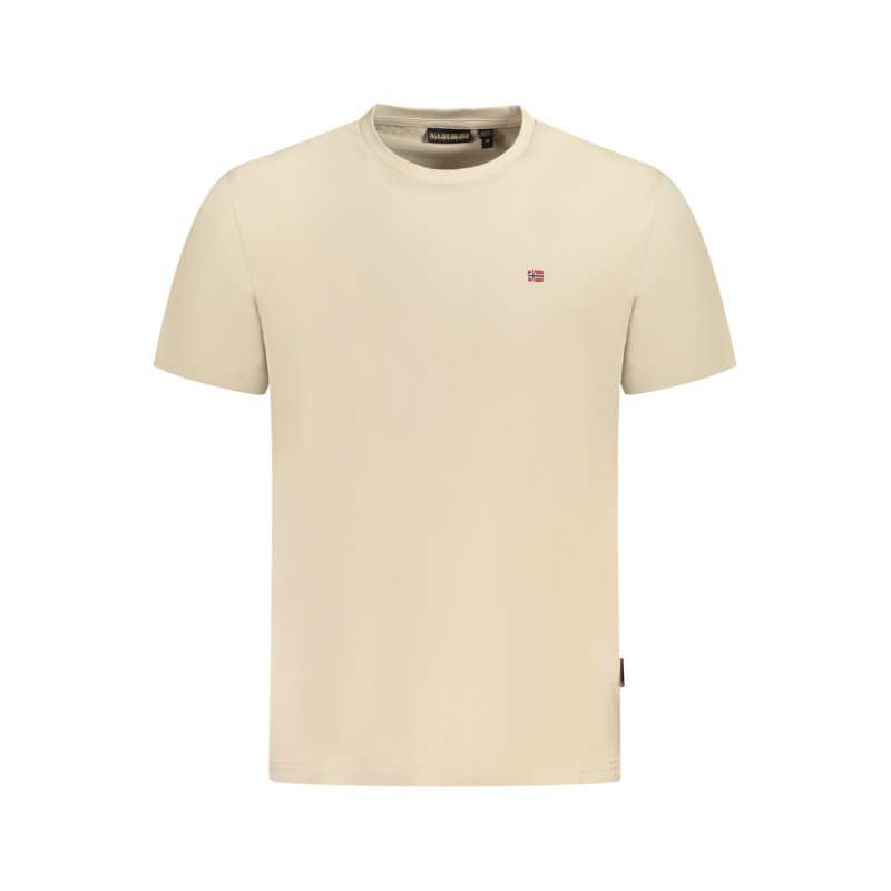 NAPAPIJRI T-SHIRT MANICHE CORTE UOMO BEIGE NAPAPIJRI T-SHIRT MANICHE CORTE UOMO BEIGE