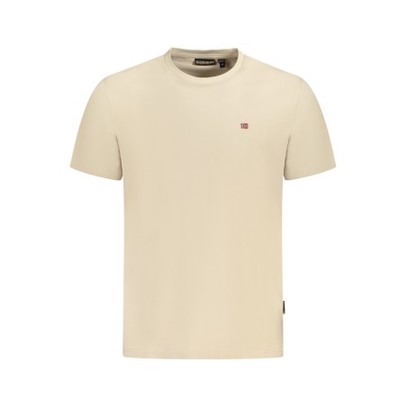 NAPAPIJRI T-SHIRT MANICHE CORTE UOMO BEIGE