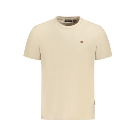 NAPAPIJRI T-SHIRT MANICHE CORTE UOMO BEIGE
