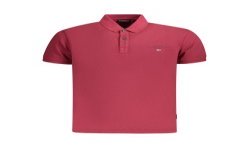 NAPAPIJRI POLO MANICHE CORTE UOMO ROSSO
