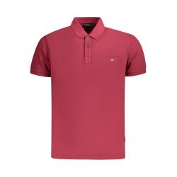 NAPAPIJRI POLO MANICHE CORTE UOMO ROSSO