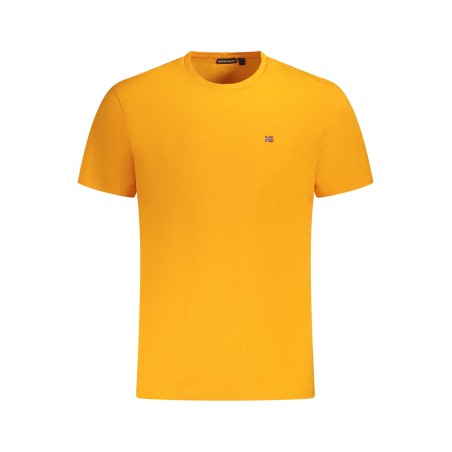 NAPAPIJRI T-SHIRT MANICHE CORTE UOMO ARANCIO