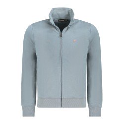 NAPAPIJRI FELPA CON ZIP UOMO GRIGIO