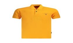 NAPAPIJRI POLO MANICHE CORTE UOMO ARANCIO