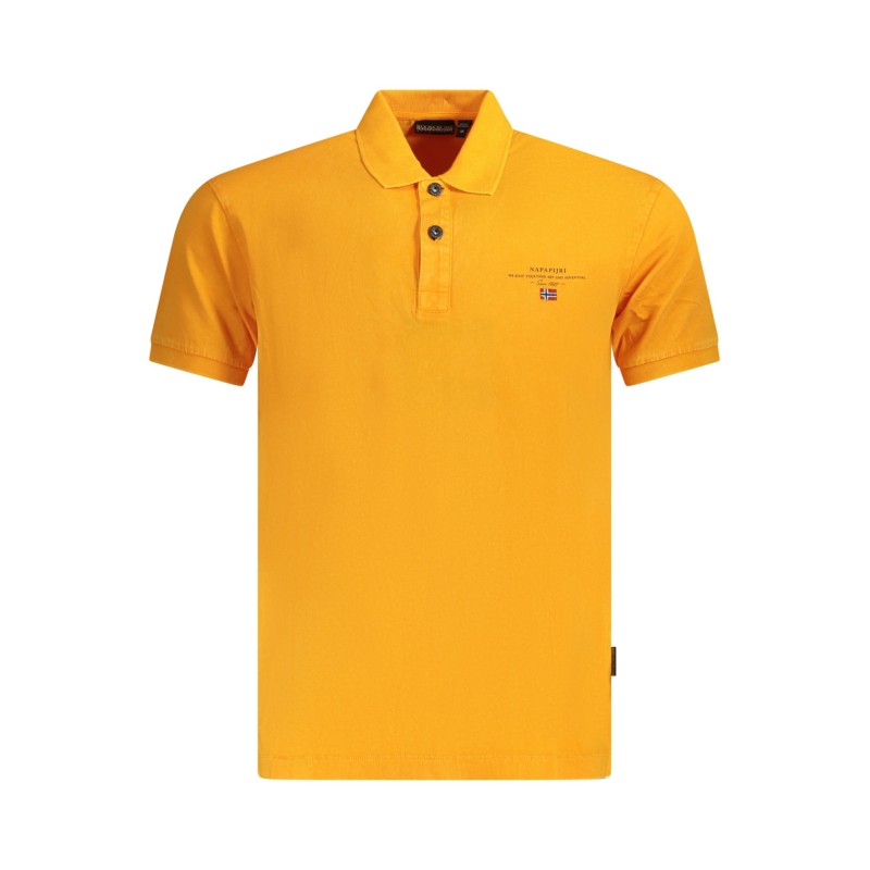 NAPAPIJRI POLO MANICHE CORTE UOMO ARANCIO NAPAPIJRI POLO MANICHE CORTE UOMO ARANCIO