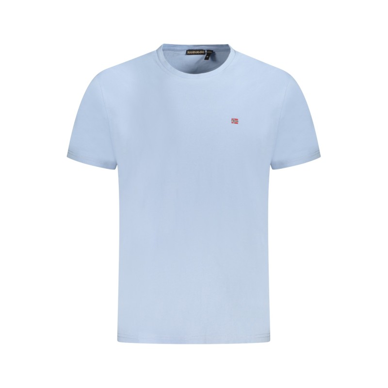 NAPAPIJRI T-SHIRT MANICHE CORTE UOMO AZZURRO NAPAPIJRI T-SHIRT MANICHE CORTE UOMO AZZURRO
