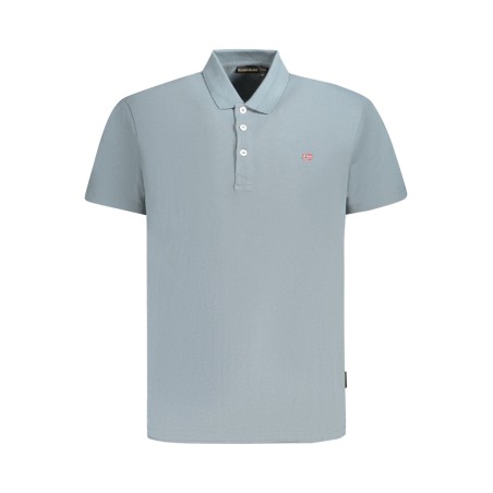 NAPAPIJRI POLO MANICHE CORTE UOMO GRIGIO
