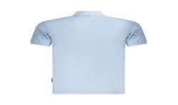 NAPAPIJRI POLO MANICHE CORTE UOMO AZZURRO