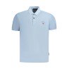 NAPAPIJRI POLO MANICHE CORTE UOMO AZZURRO