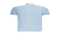 NAPAPIJRI POLO MANICHE CORTE UOMO AZZURRO