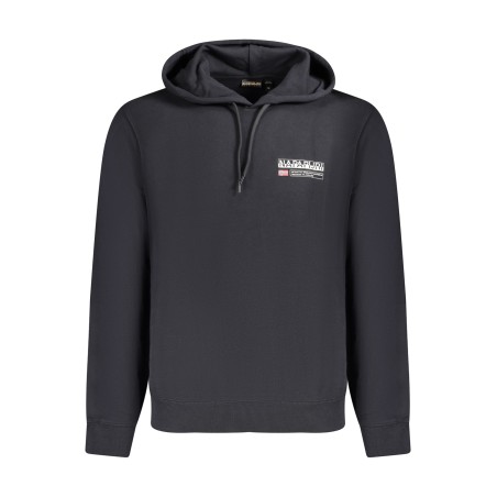 NAPAPIJRI FELPA SENZA ZIP UOMO NERO