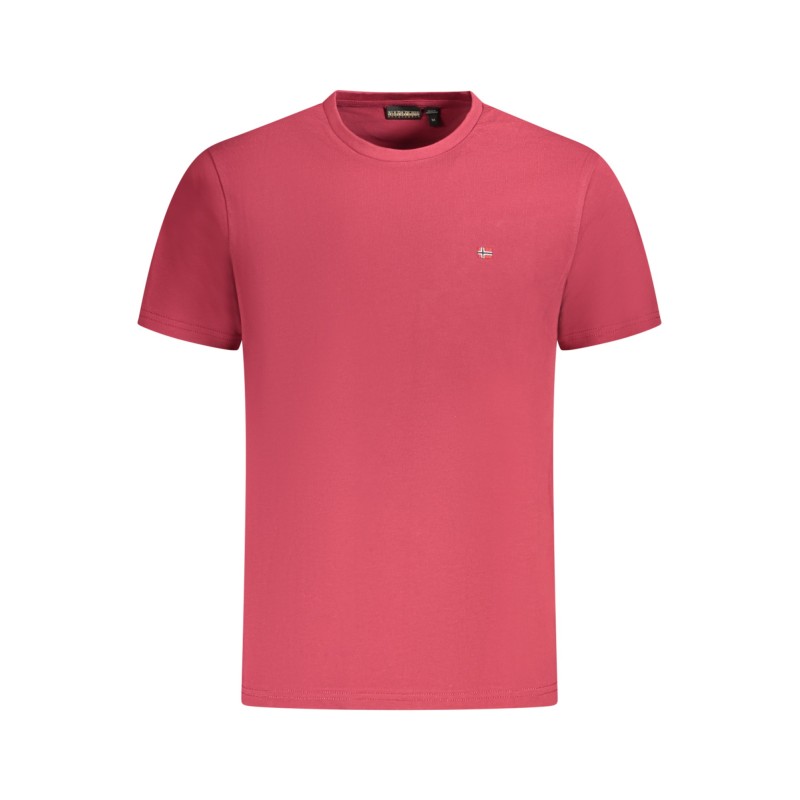 NAPAPIJRI T-SHIRT MANICHE CORTE UOMO ROSSO NAPAPIJRI T-SHIRT MANICHE CORTE UOMO ROSSO